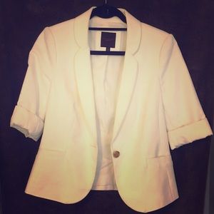 Limited White Blazer