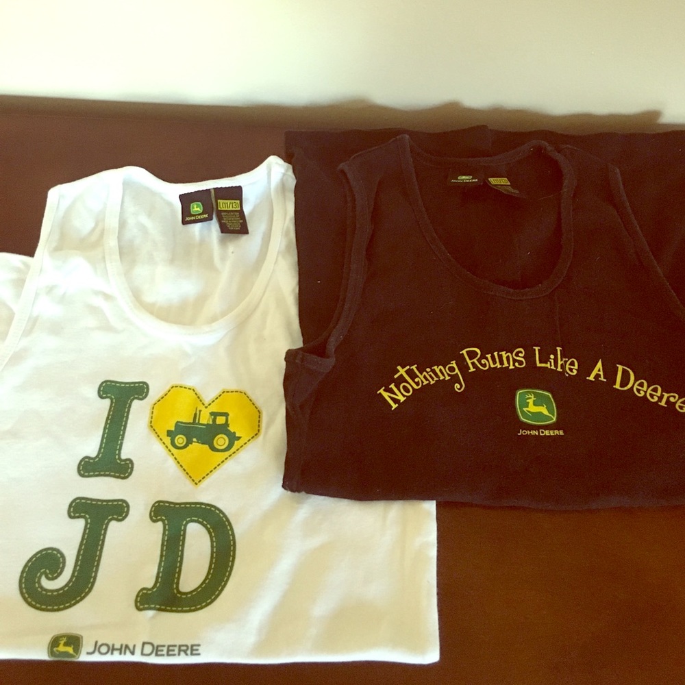 John Deere tank top bundle Large 11/13