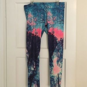 Reebok ONE Series Tree Tight in Wild Blue