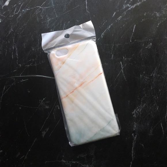 🚨SALE🚨Sand/Teal "Granite" iPhone 6/6S Jelly Case - Picture 2 of 4