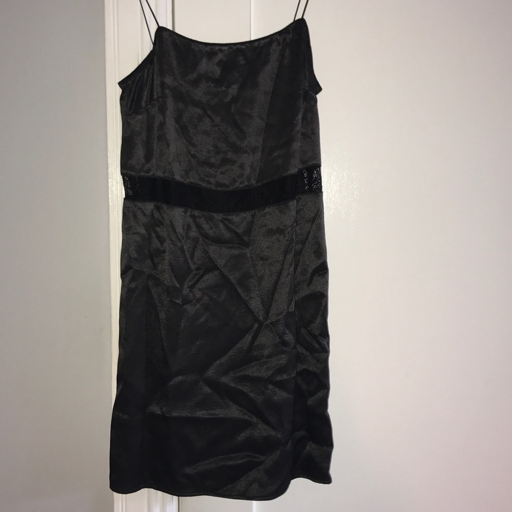 Zara's 'Trafaluc Collection' Satin Lace Mini Dress