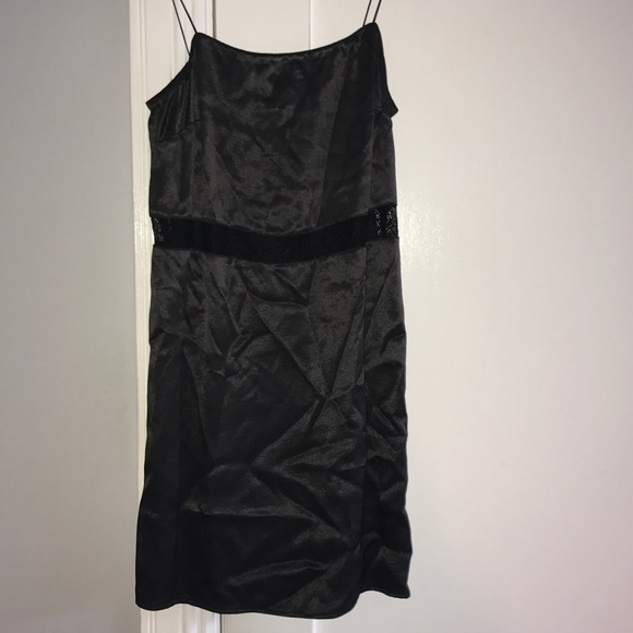 Zara's 'Trafaluc Collection' Satin Lace Mini Dress - Picture 1 of 4