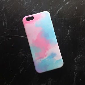 🚨SALE🚨Pastel Watercolor iPhone 6/6S Jelly Case