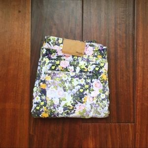 Madewell Skinny Skinny Ankle Sungarden Jeans