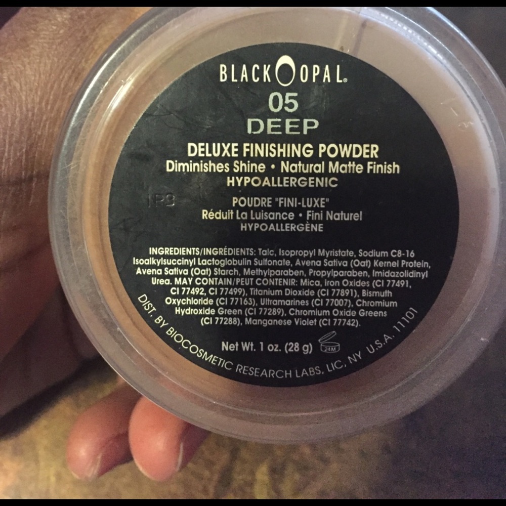 Black opal finishing powder - Picture 3 of 3