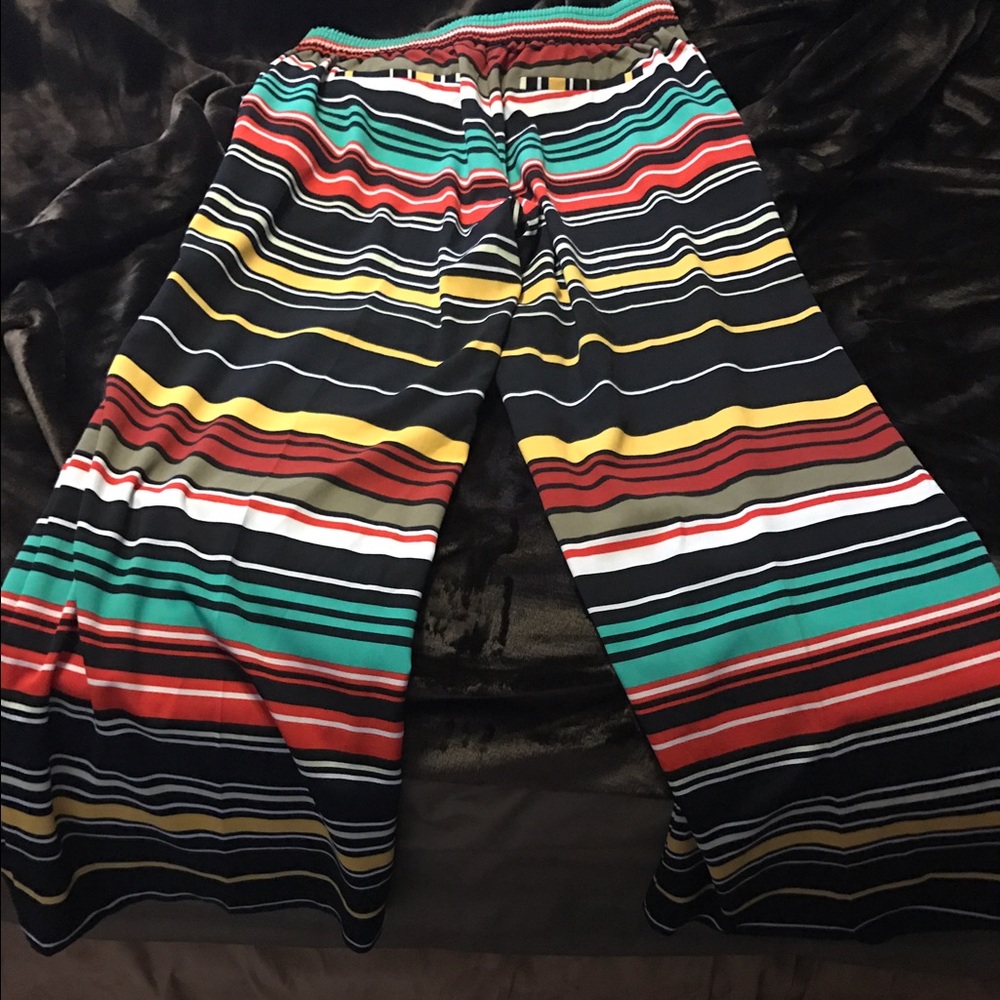 Multicolor striped pant