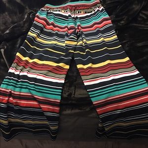Multicolor striped pant