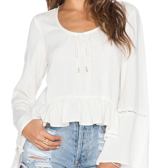 Band of Gypsies Bell Sleeve Top - Picture 1 of 3