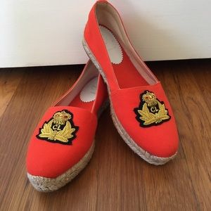 Christian Louboutin Espadrilles Orange like new