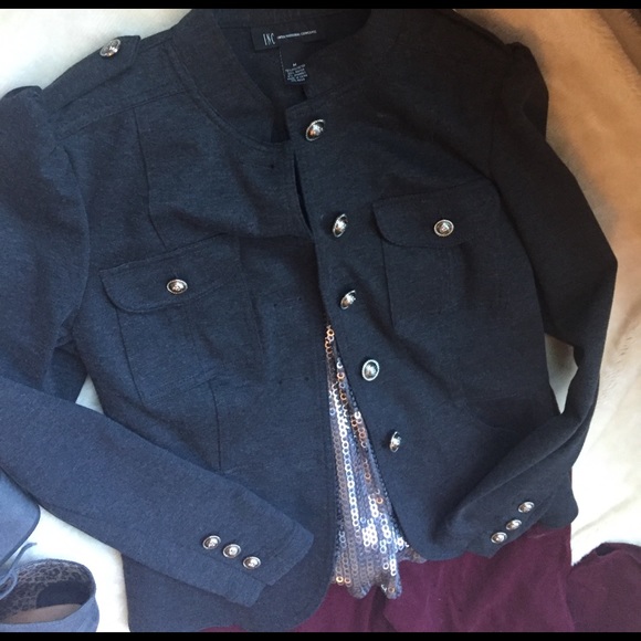 INC Military Jacket - Picture 3 of 3