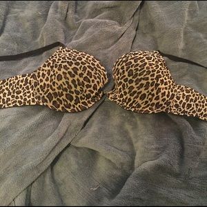 Sassy leopard print bra