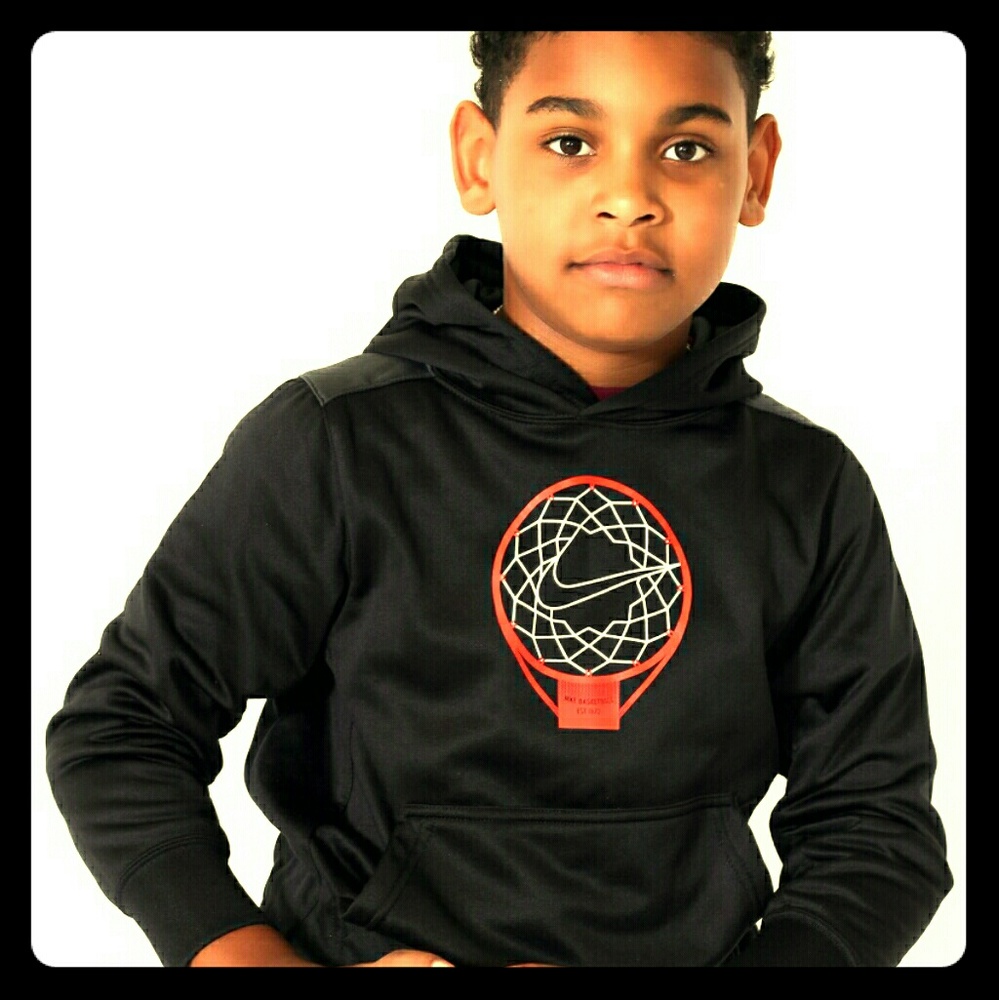 Boys Nike Therma Fit Hoodie