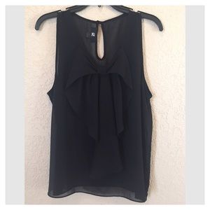 Cute Black Sleeveless Top