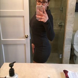 Dark grey dress