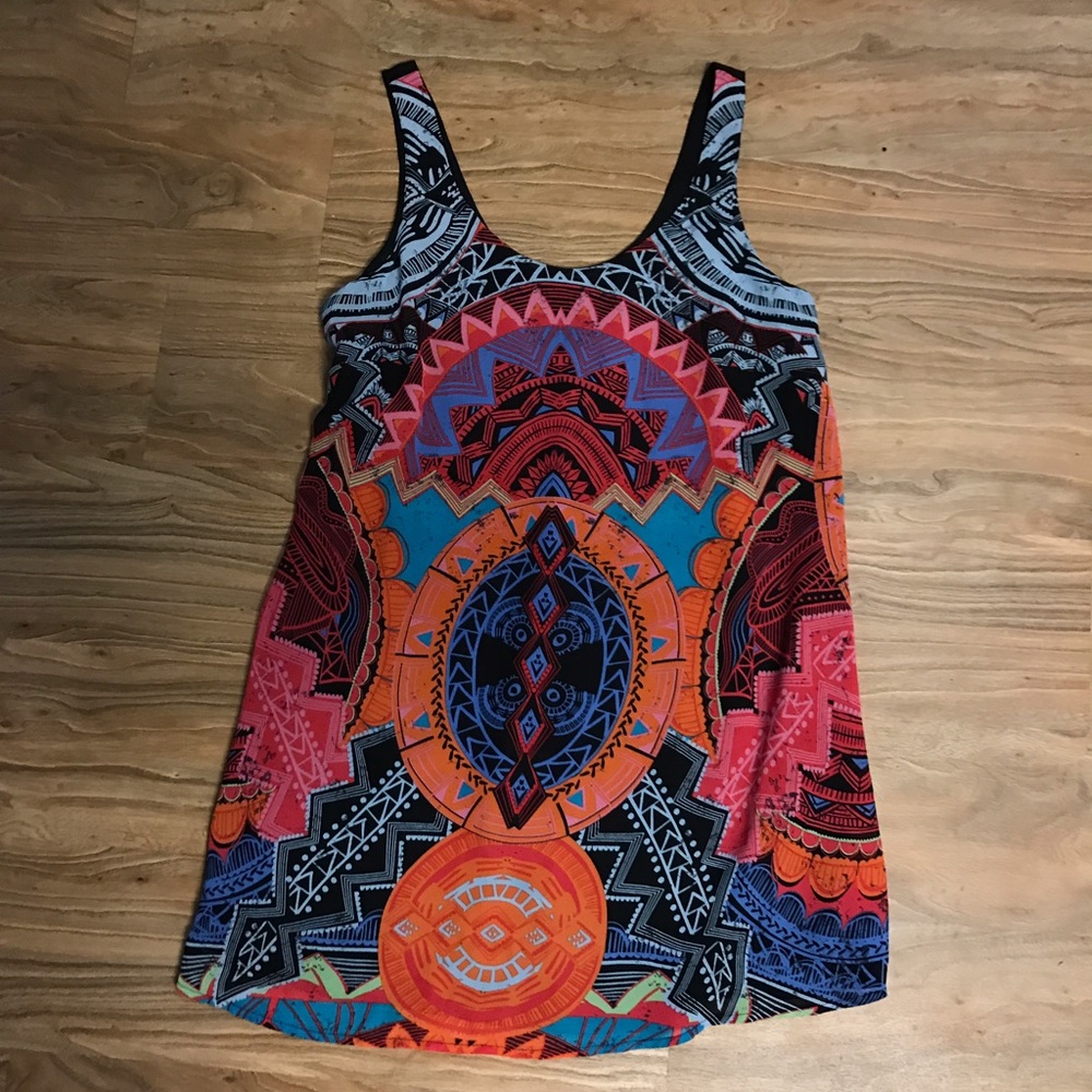 🔵Colorful Forever21 Shift Dress NWOT!!🔵