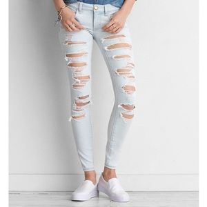 American Eagle Outfitters distressed jeans