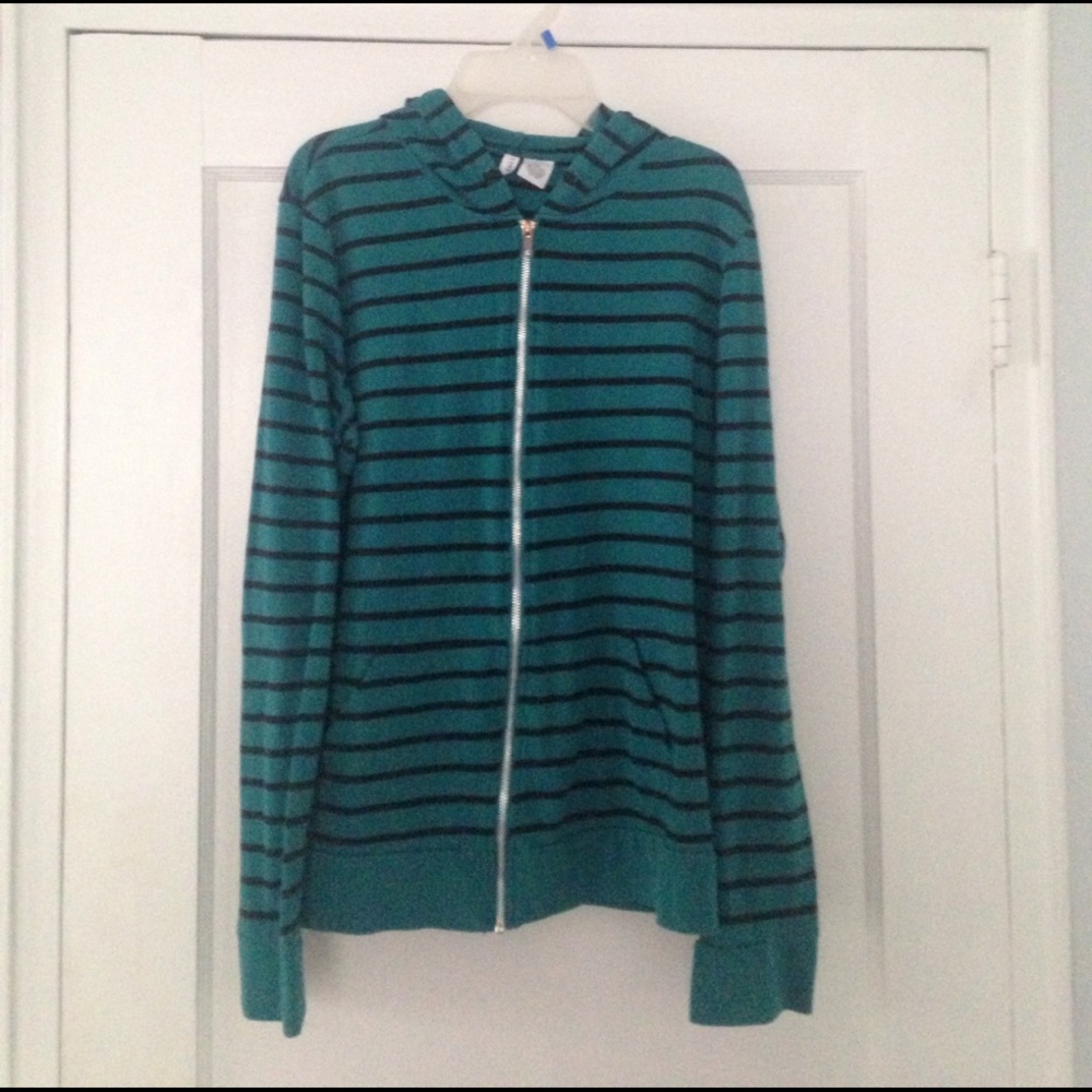 Full Tilt Striped hoodie