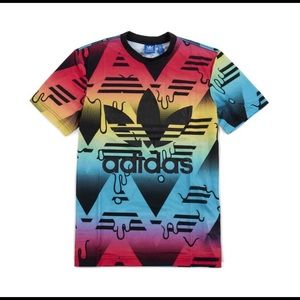 Multi colored Adidas Shirts