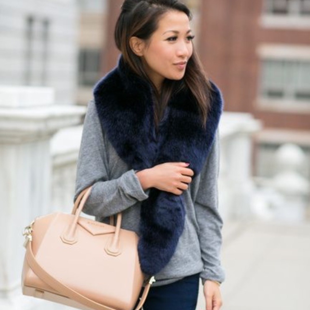Ann Taylor Faux Fur Neck Wrap