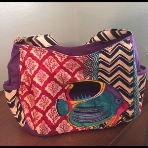 👜🐟Paul Brent Purse! With beautiful fish! 👜🐠