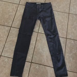 Blue Roxy corduroy skinny jeans