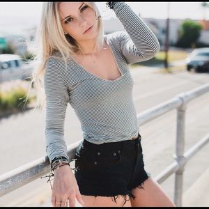 American eagle high waisted shorts