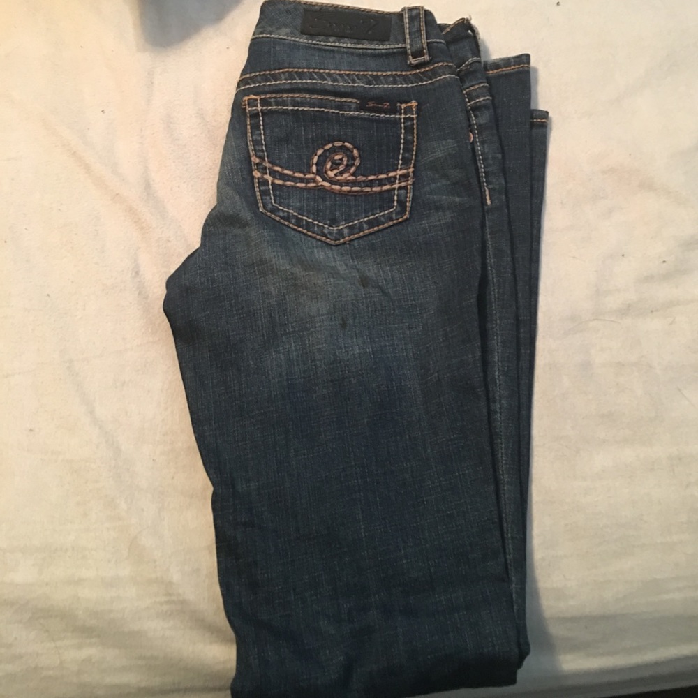 Seven7 boot cut jeans