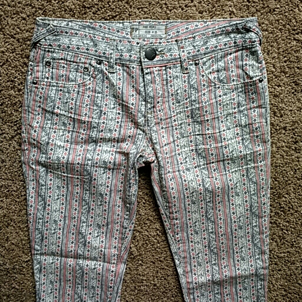 Free People Cropped Jeans