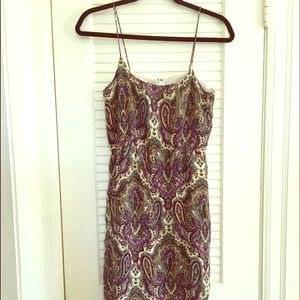 J Crew Dress brand new paisley print