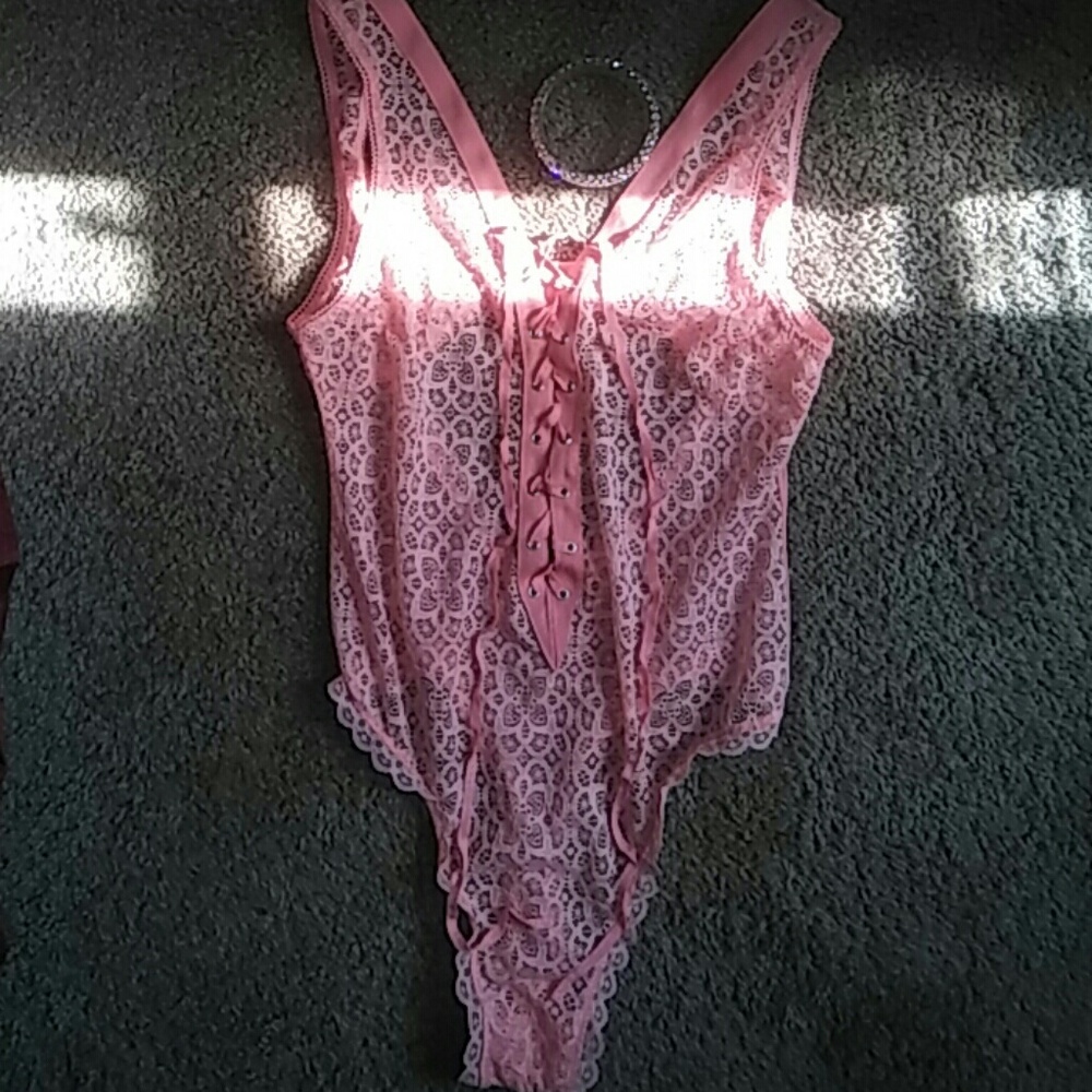 NWT Victoria secret body suit lingerie