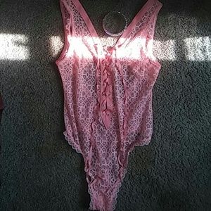 NWT Victoria secret body suit lingerie