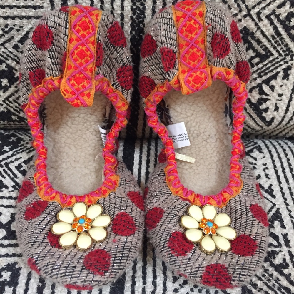 Anthropologie ballet slippers