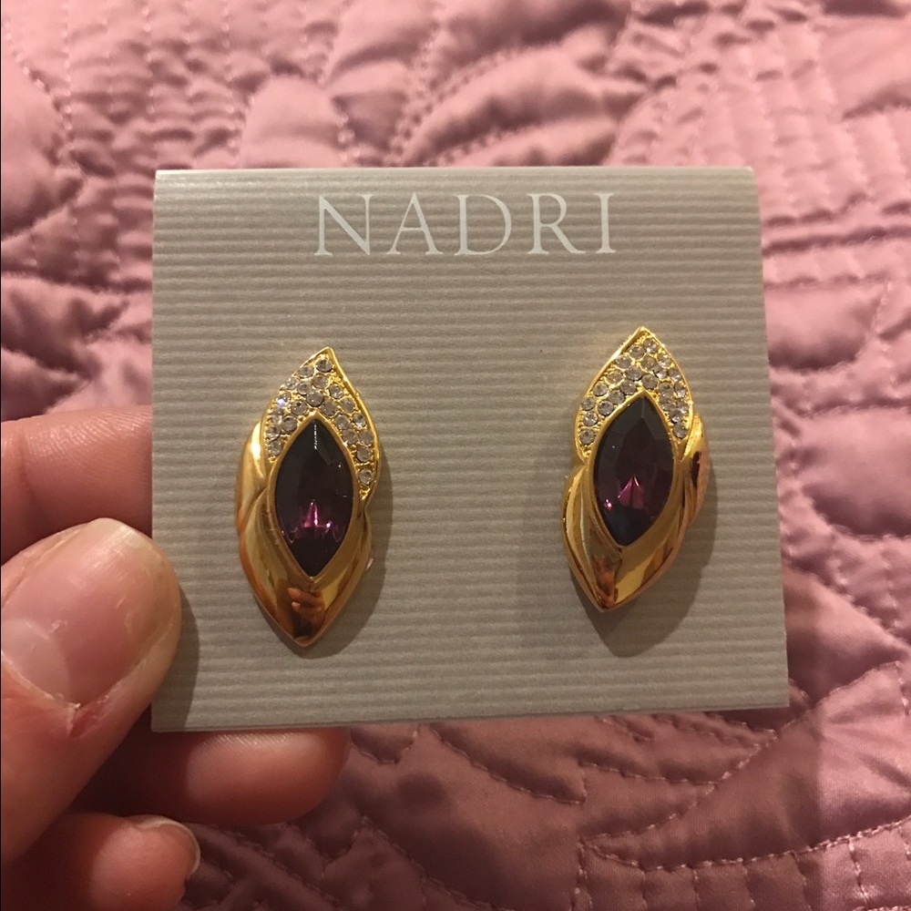 Nadri CLIP ON earrings