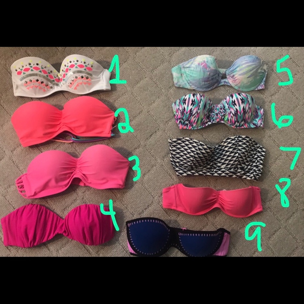 Victoria's Secret and Target bikini top bundle