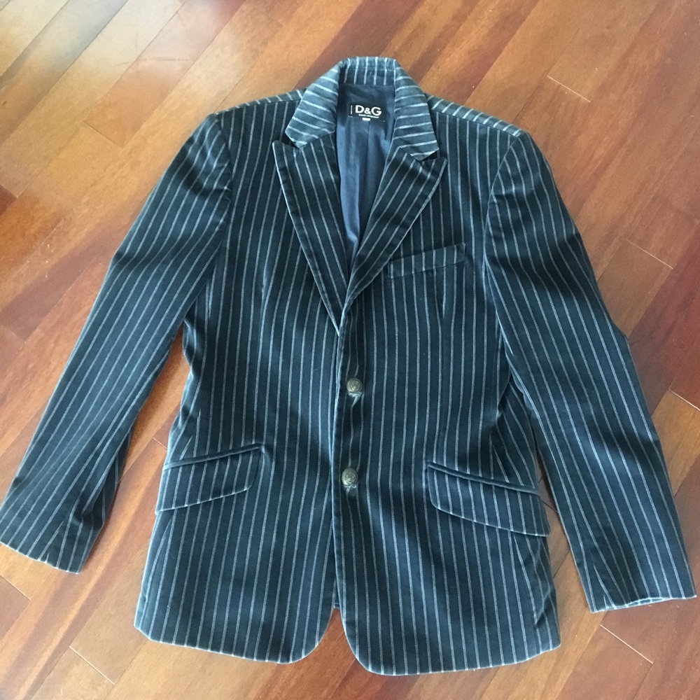 Dolce & Gabbana Velvet Blazer - Size 38/52