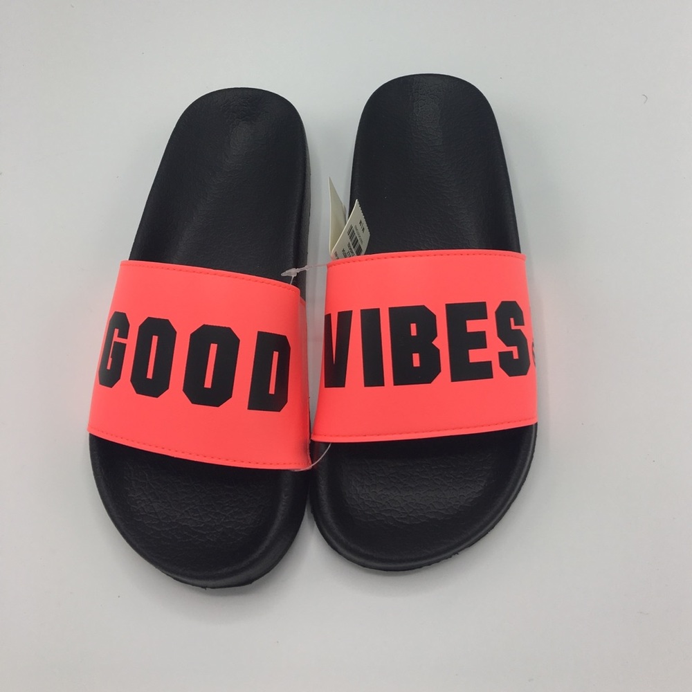 Pink slides in orange