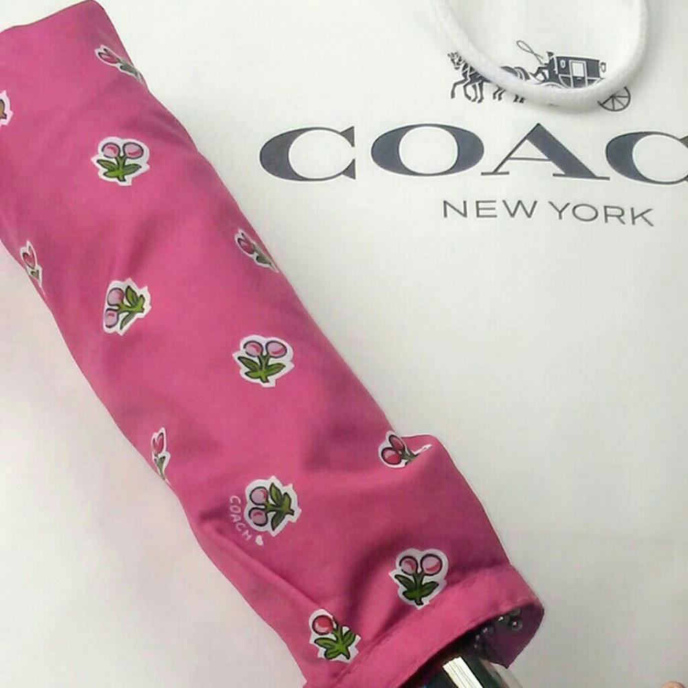 Coach cherry umbrella