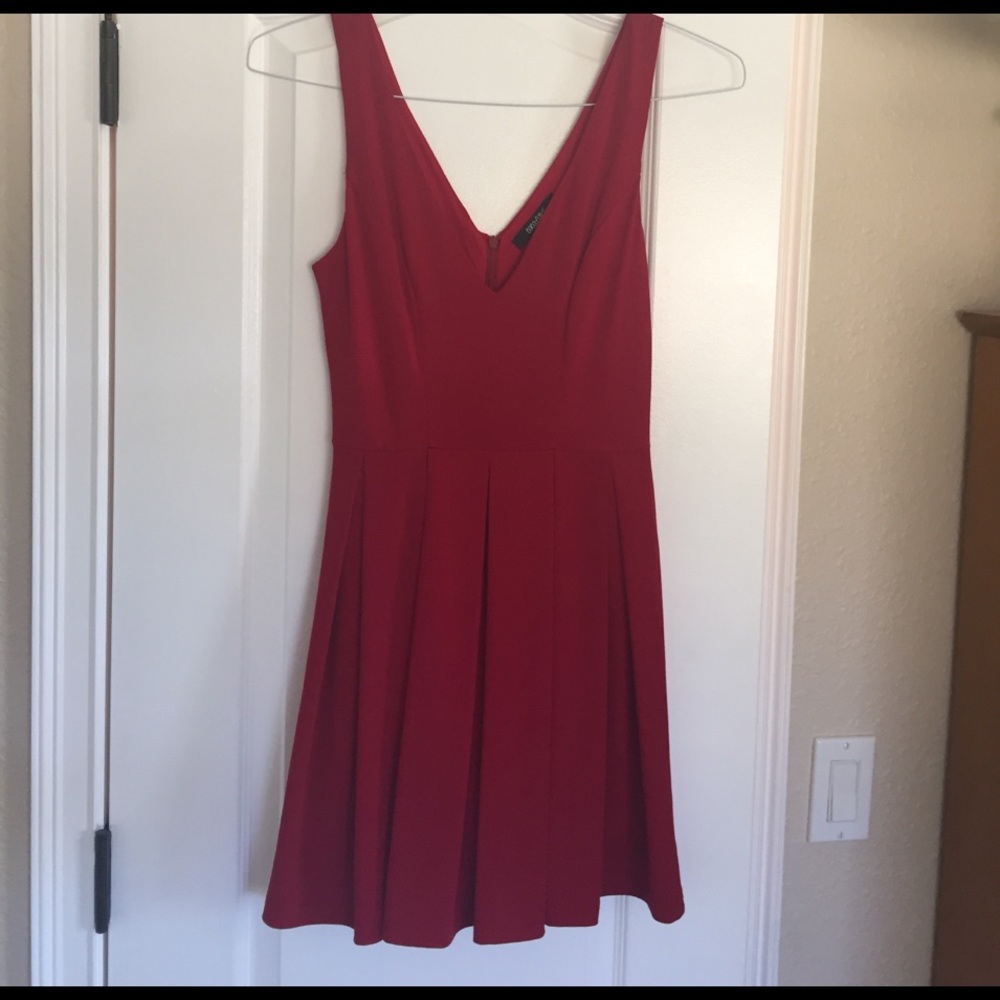 Red dress