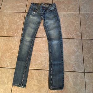 European boutique skinny jeans size 25