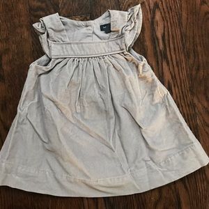 BabyGap Purple Corduroy spring dress 0-3M
