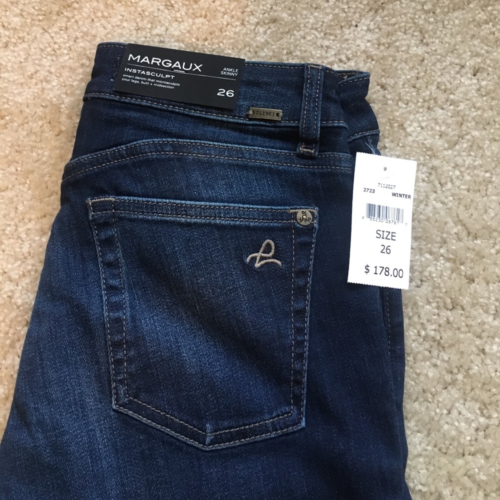 DL1961 Margaux Instasculpt Ankle Skinny- Size 26