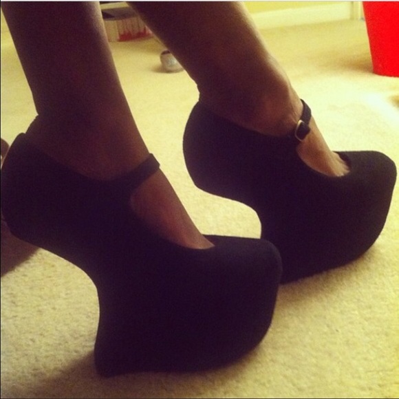 Jeffrey Campbell Night Walk in black - Picture 1 of 3