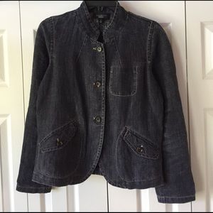 TALBOTS Women's Linen/Jean Look