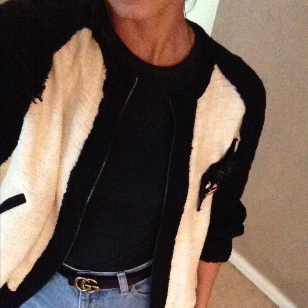 Zara Tweed Bomber F/W