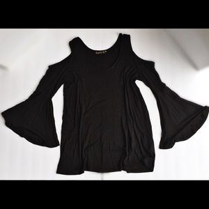 James and Joy Cold Shoulder Top