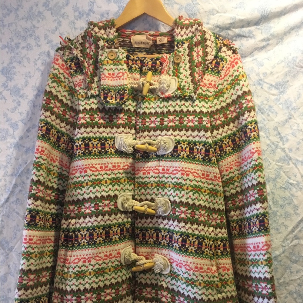 Anthropologie Knit Coat