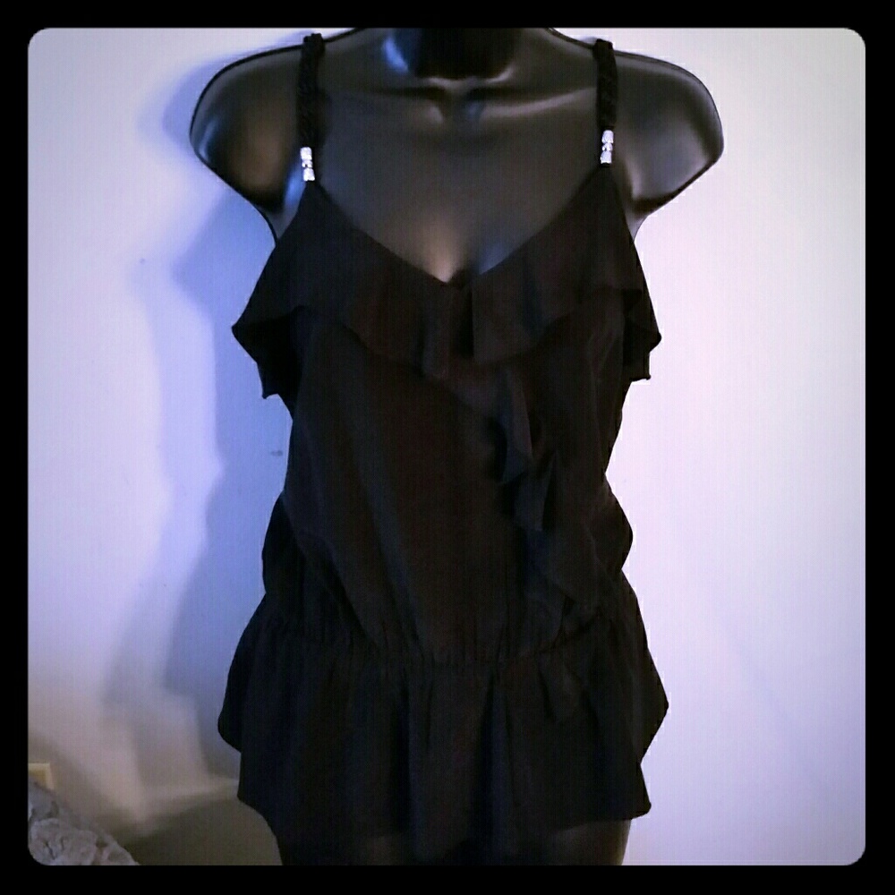 White House | Black Market Silk Tank Top