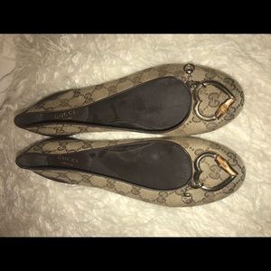 Gucci ballet flats size 38