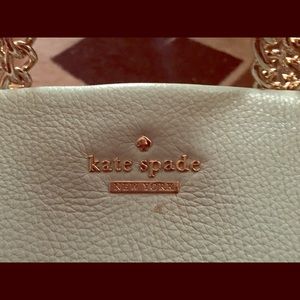 Shimmery Tiffany Blue Kate Spade purse