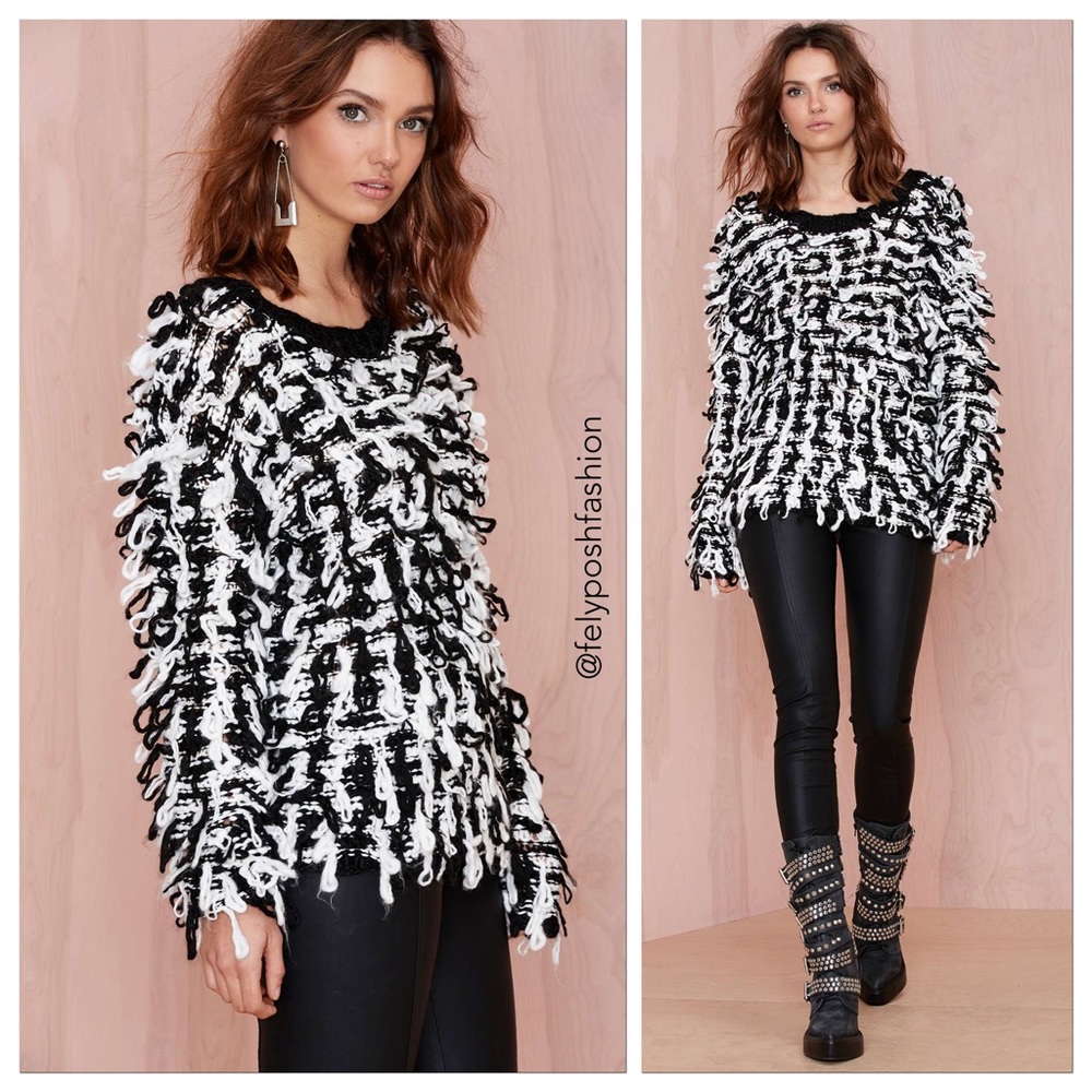Nasty Gal Joa Gimme the Loop Sweater